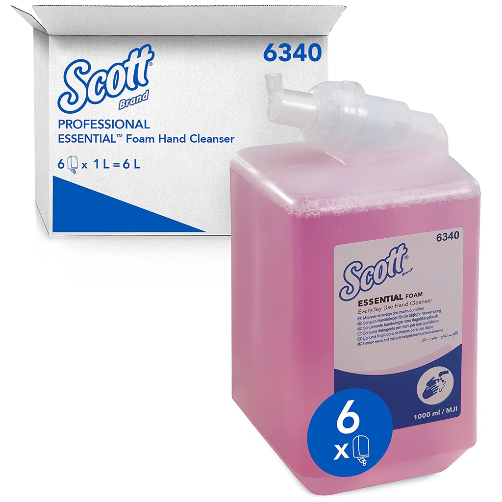 9570 RICARICA SCOTT ESSENTIAL FOAM SOAP ( 6 x 1 Lt ) - immagine 1