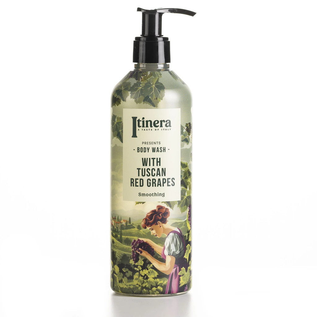 18077_Flacone Bagno Doccia 370 ml - Itinera.jpg FLAC. BAGNO DOCCIA 370 ml - ITINERA ( 18 Pz.) - immagine 1
