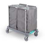 CARRELLO PORTA BIANCHERIA 200 Lt. - immagine 2