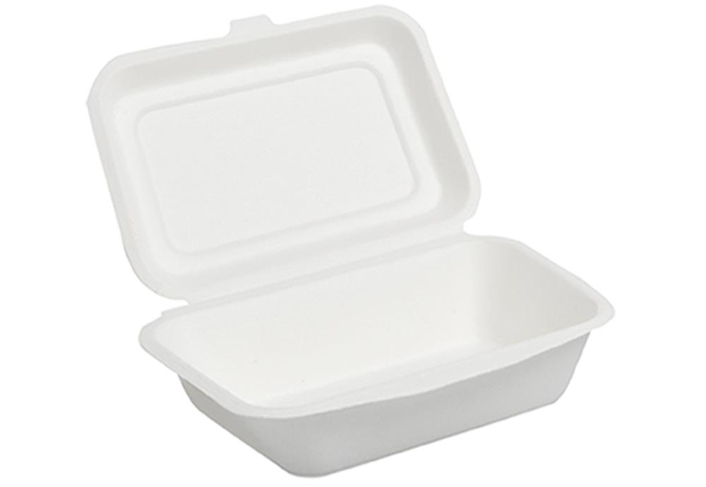 15294_HCON05 - CONTENITORE POLPA 600 ml.jpg BOX + COP. TAKE AWAY in POLPA 650 ml ( 50 Pz.) - immagine 1