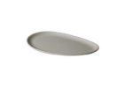PIATTO PIANO OVALE 25x15 in MELAMINA - COLOR GRIGIO