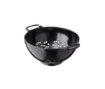 SCOLAPASTA Ø 15,4x7 in MELAMINA  col. NERO