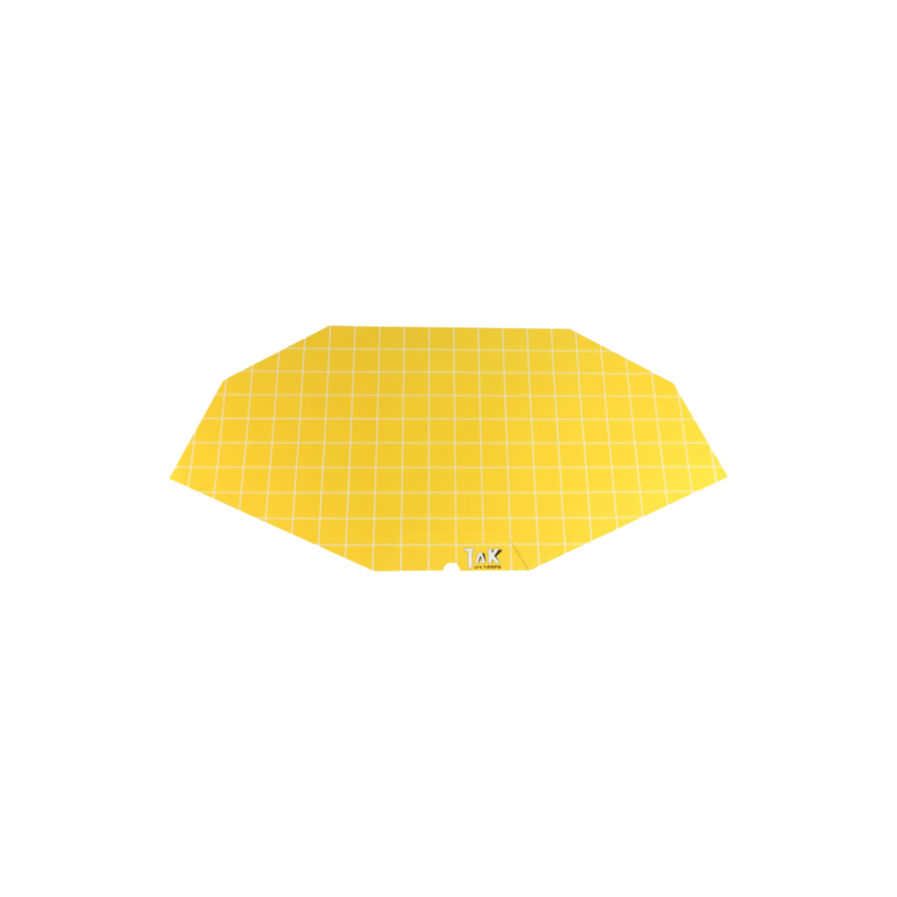 25183_DINS016-P.png PIASTRA COLLANTE col. GIALLO 47x27 cm ( 6 Pz. ) - immagine 1